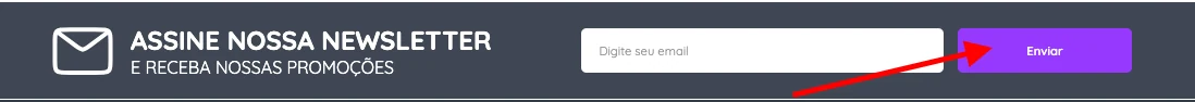 Botão da newsletter